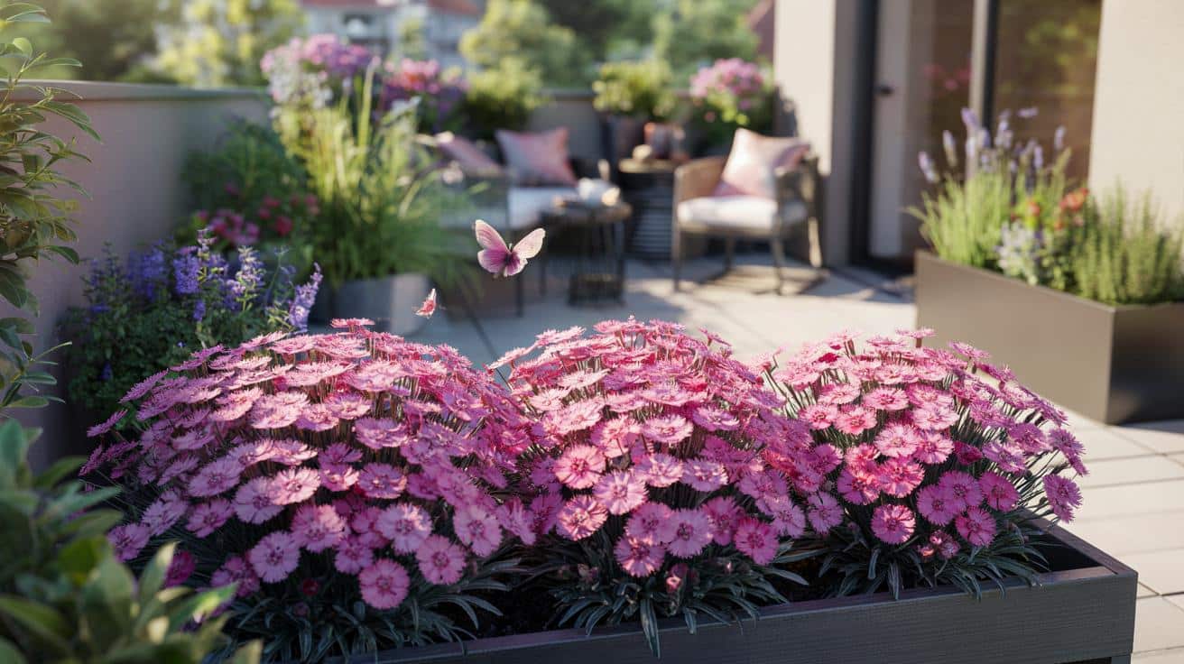 Ta niewielka bylina robi furorę na balkonach i w ogrodach