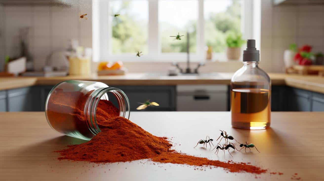 Ta ostra przyprawa z kuchni przepędzi z domu muchy i mrówki
