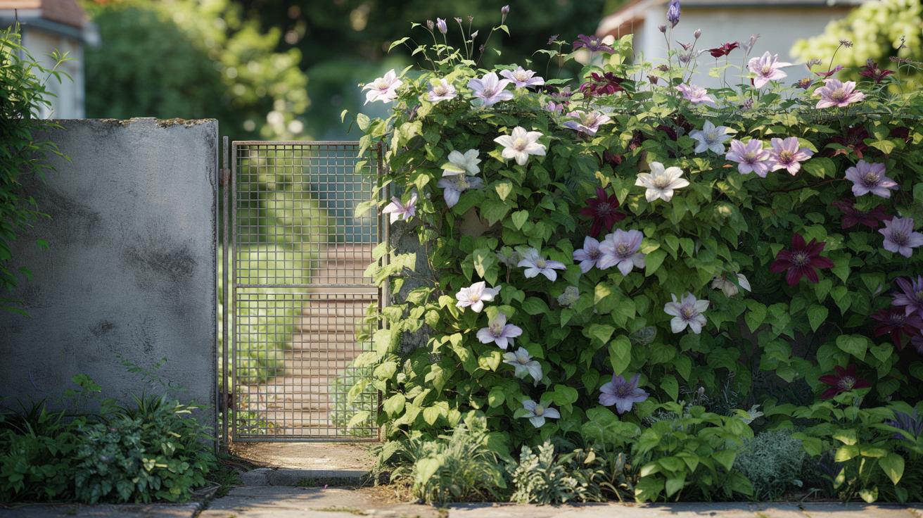 Ta pnącza zasłonią brzydki mur w dwa sezony i prawie nie chcą pracy
