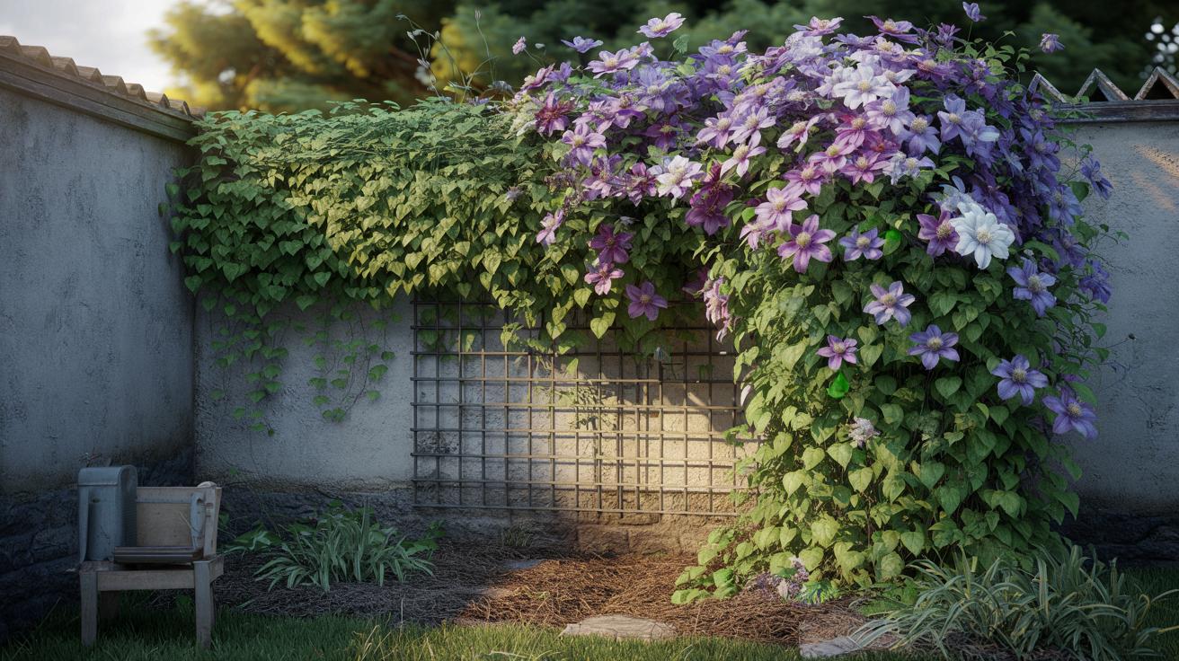 Ta pnącza zasłonią brzydki mur w jeden sezon i prawie bez pracy