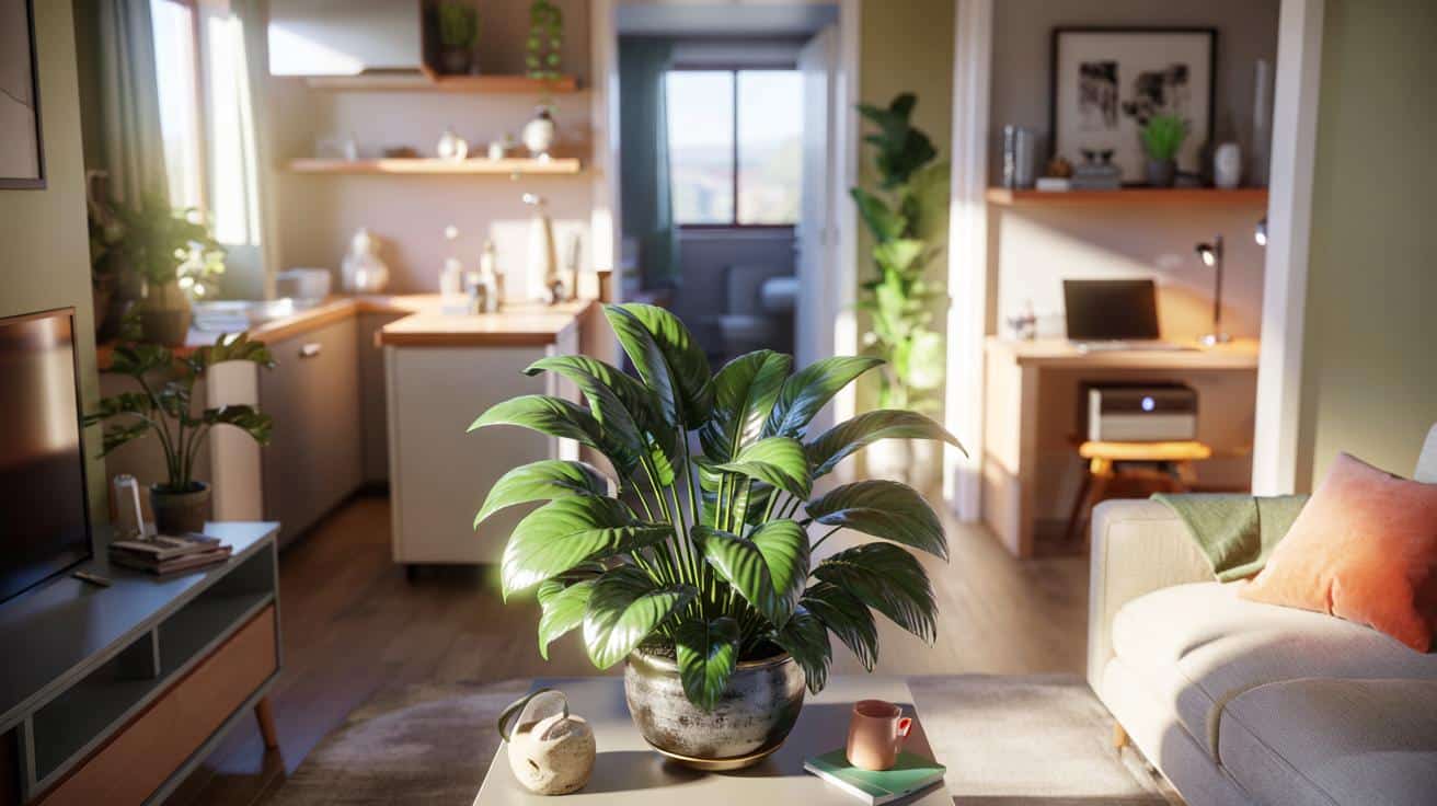 Ta roślina doniczkowa pochłania złe energie i brzydkie zapachy. Postaw ją właśnie tu