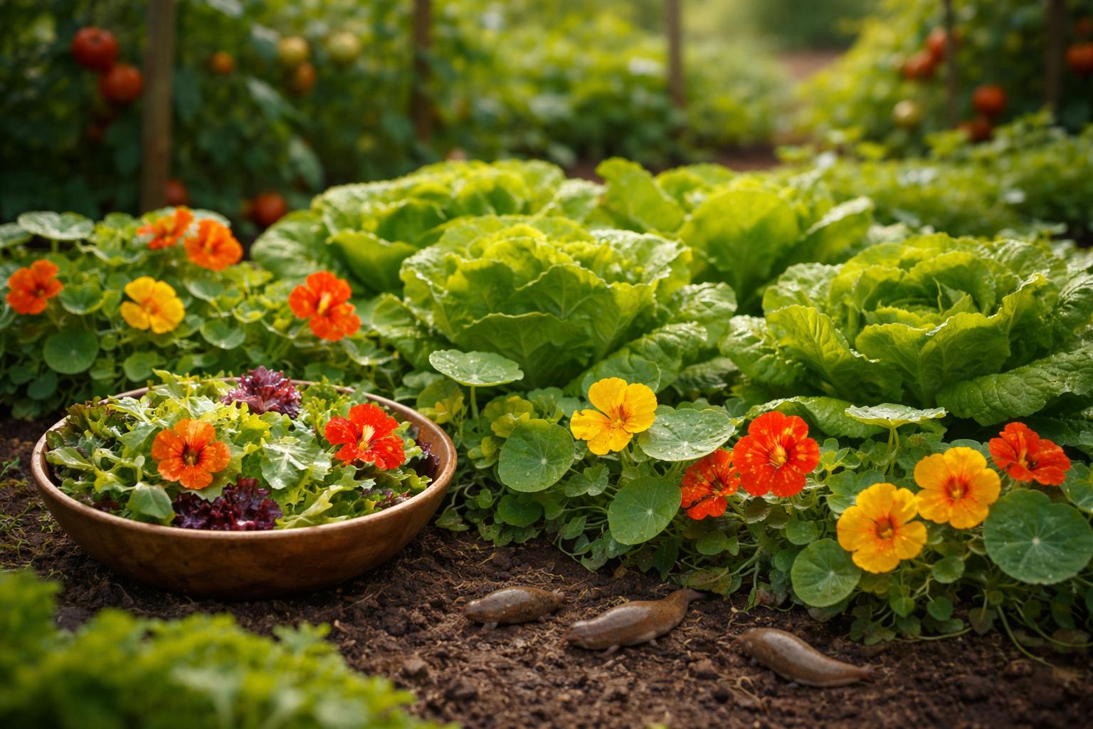 Ta roślina odstrasza ślimaki i nadaje się do sałatki