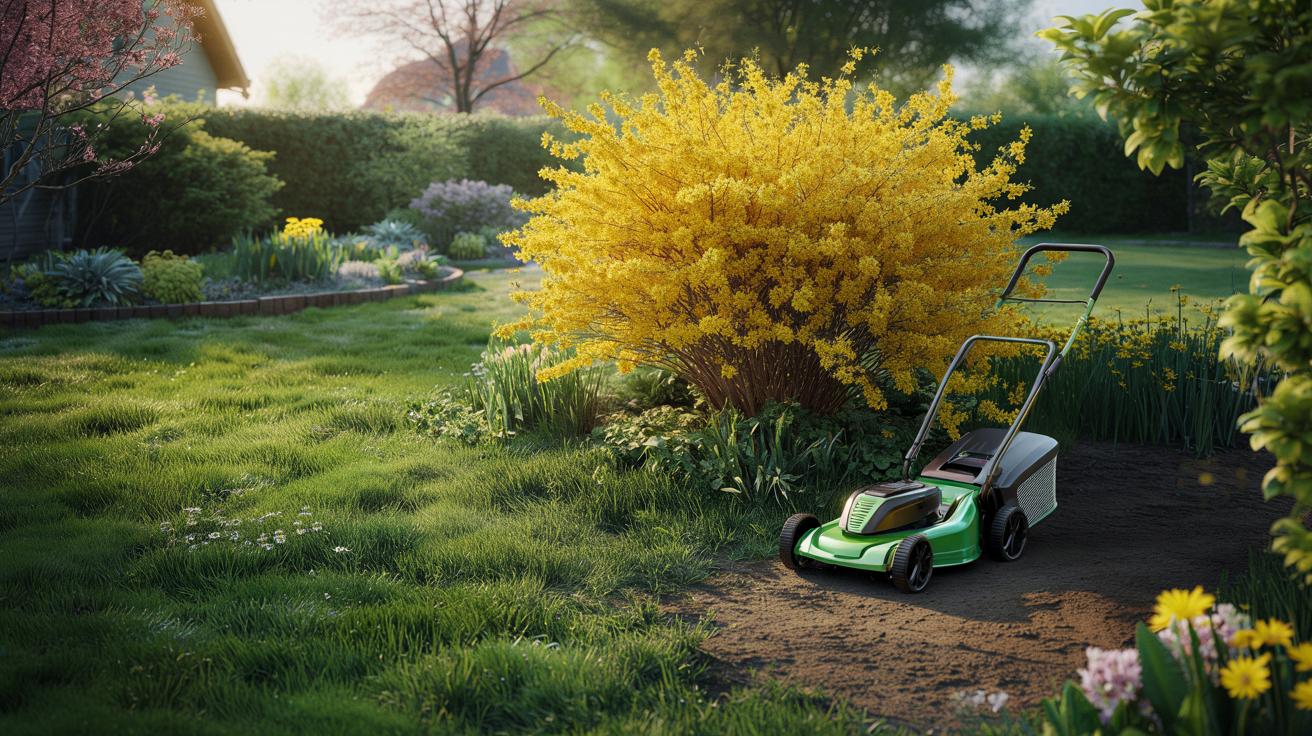 Ta żółta krzewiasta „lampka” mówi, kiedy wreszcie kosić trawnik