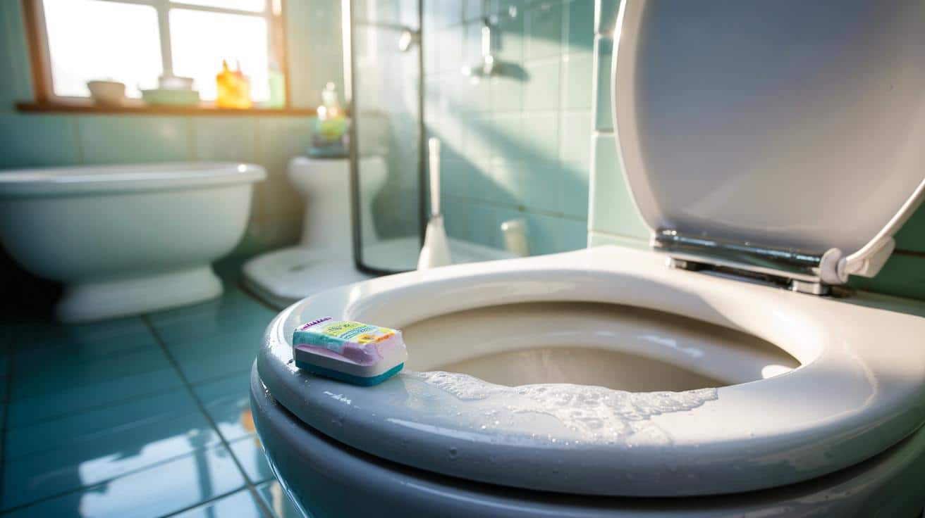 Nie kupuję już drogich płynów do WC. Jedna kuchenna tabletka wystarczy na całą łazienkę