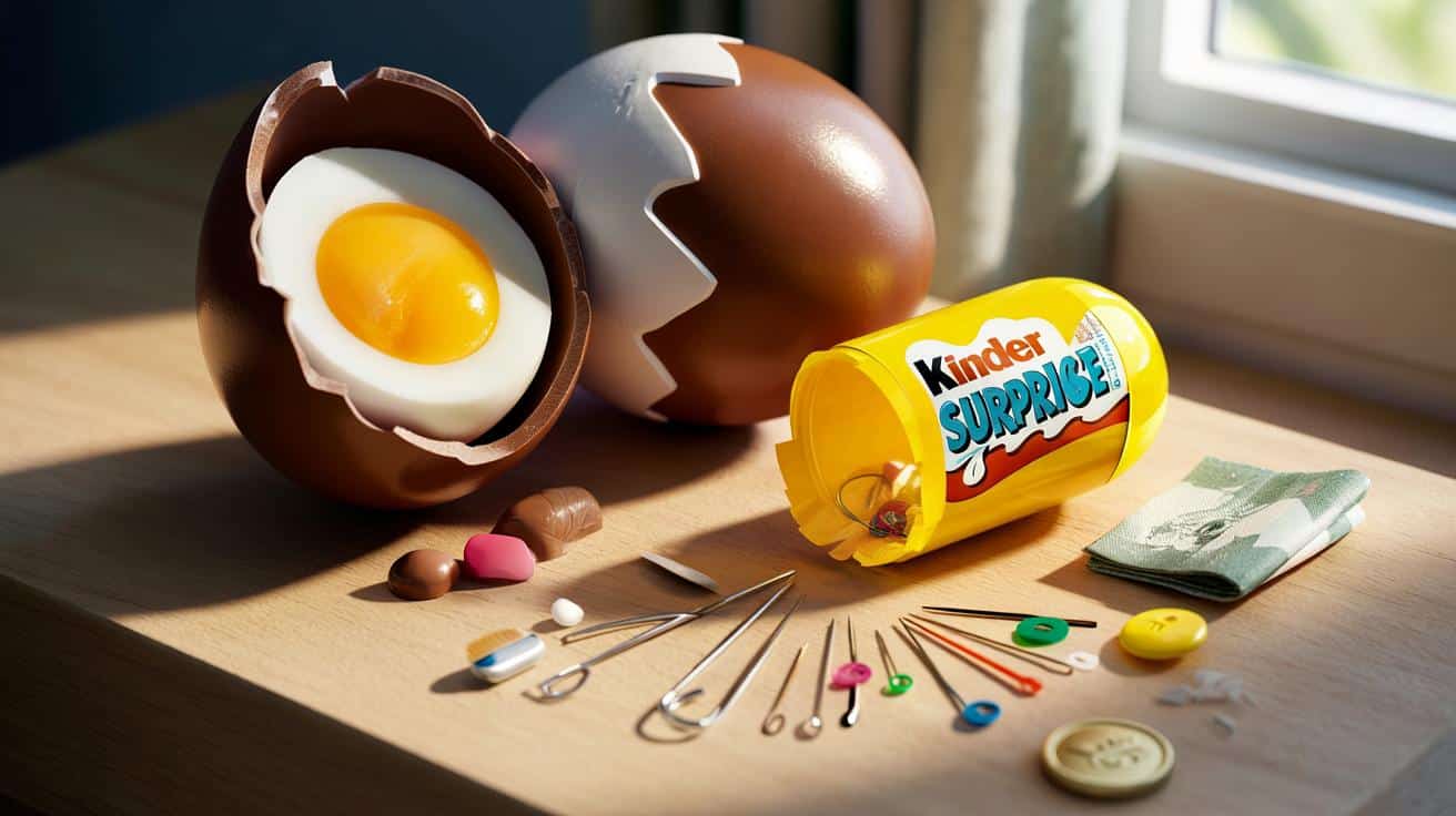 Tajemnica żółtej kapsułki z Kinder Niespodzianki. Ma sprytniejszą rolę niż myślisz