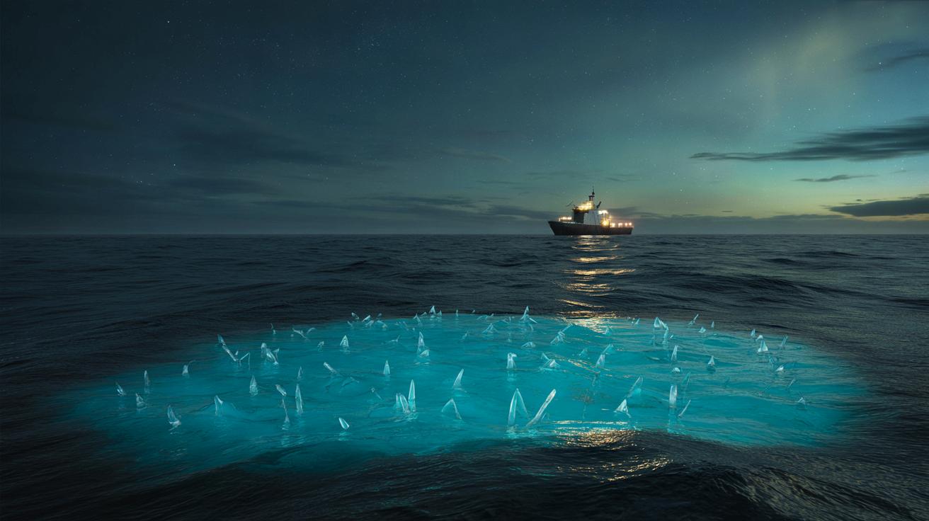 Tajemnicza błękitna poświata nad oceanem. Naukowcy wreszcie znają winowajcę