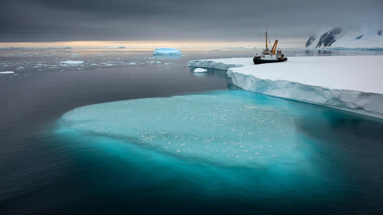 Tajemnicza turkusowa poświata na krańcu Antarktydy wreszcie wyjaśniona