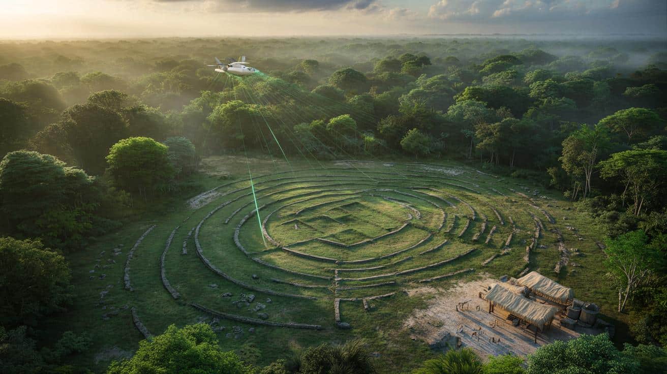 Tajemnicze kręgi w jukatańskiej dżungli. Archeolodzy trafili na dawne targi Majów