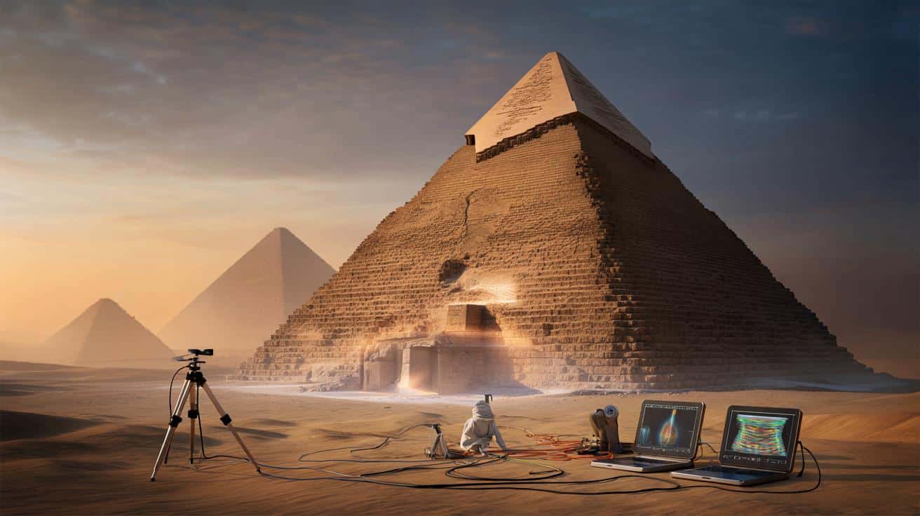 Tajemnicze wnętrze piramidy Mykerinosa. Naukowcy namierzyli dwie ukryte komory