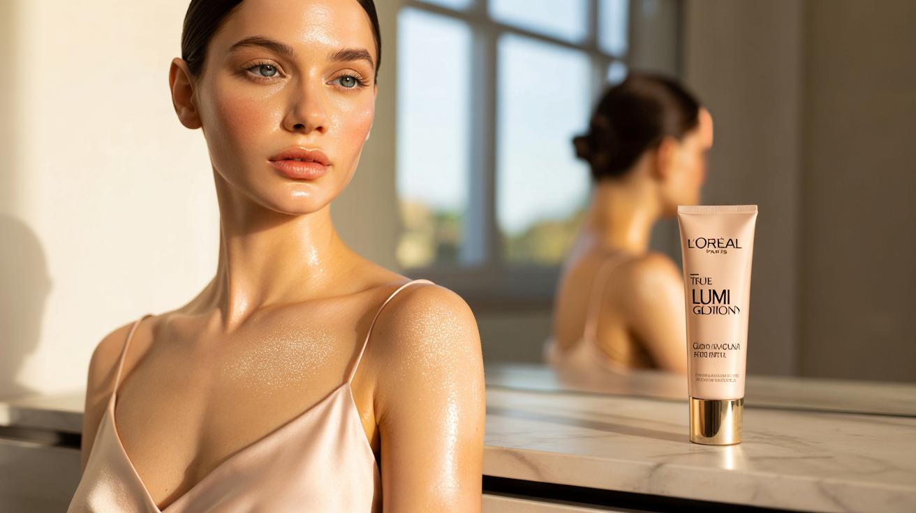 Tani hit od L’Oréal: ten rozświetlający lotion daje efekt skóry bogini