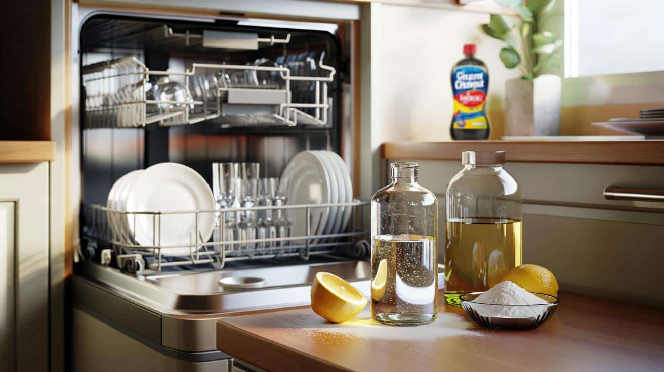 Tani płyn nabłyszczający do zmywarki: domowa receptura za grosze