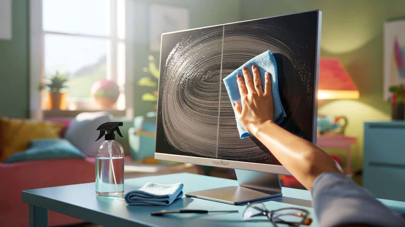 Tani sposób na czyszczenie matrycy monitora