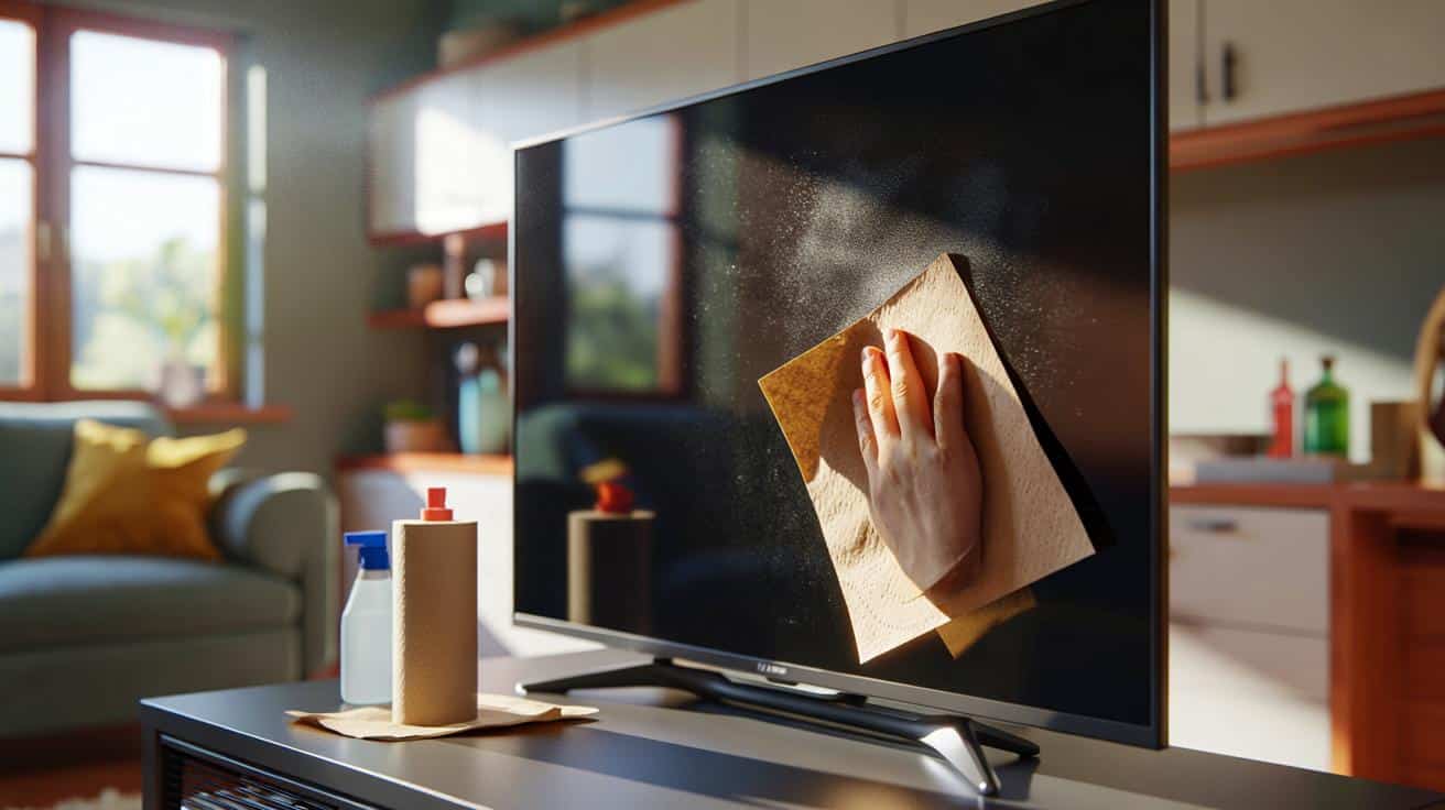 Tani trik z kuchni: papierowy filtr do kawy czyści ekran bez rys