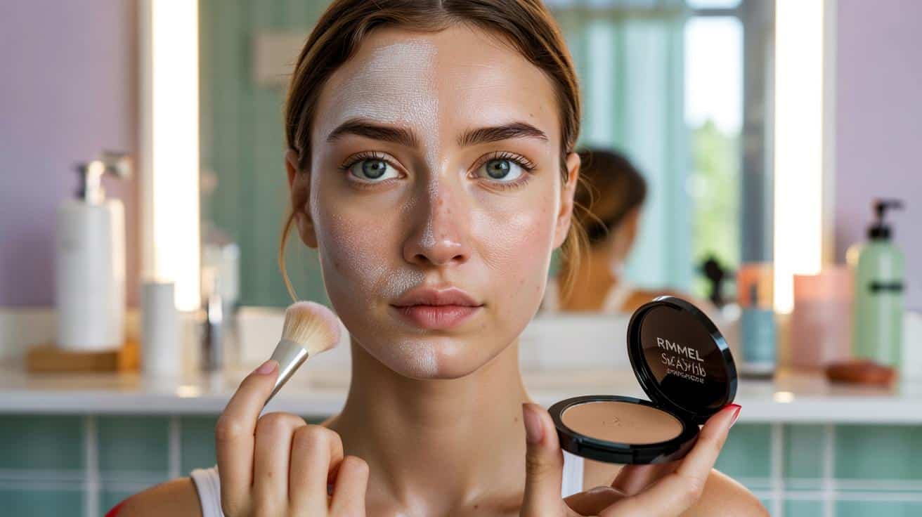 Tania pudra z drogerii, dzięki której cera zostaje matowa cały dzień