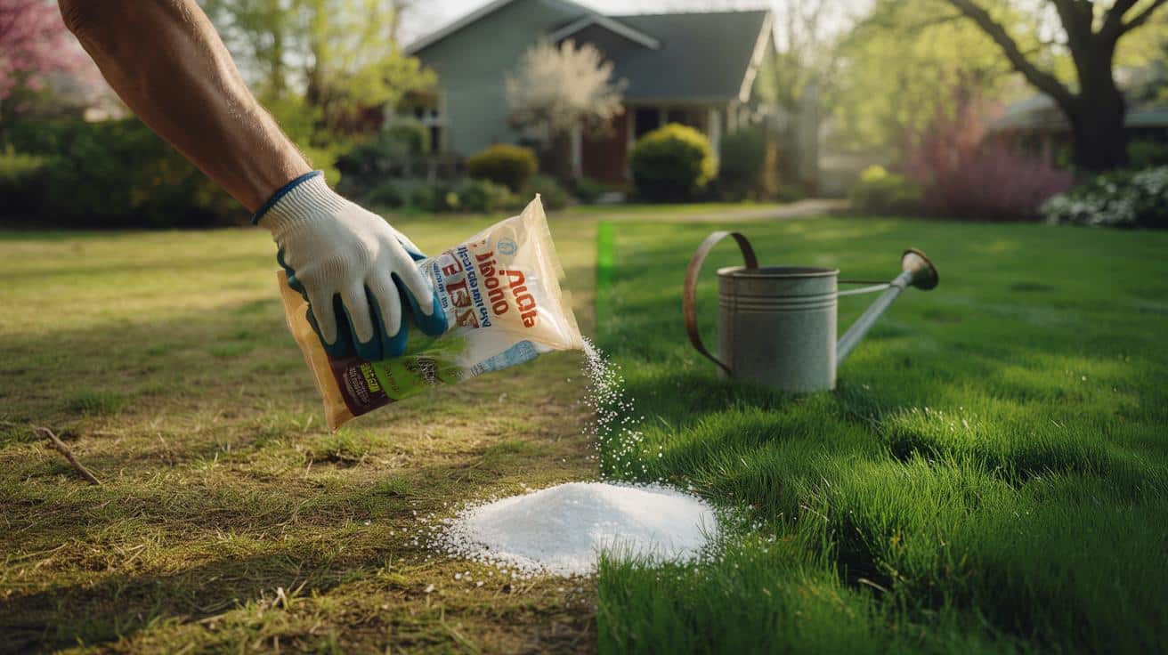 Tania sztuczka z solą na wiosnę: jak za 1 zł odświeżyć zniszczony trawnik przed latem