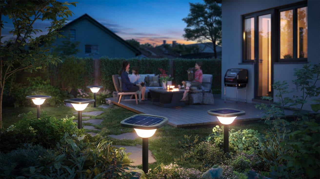 Tanie solarne lampy z Aldi: prosty trik na przytulny ogród po zmroku