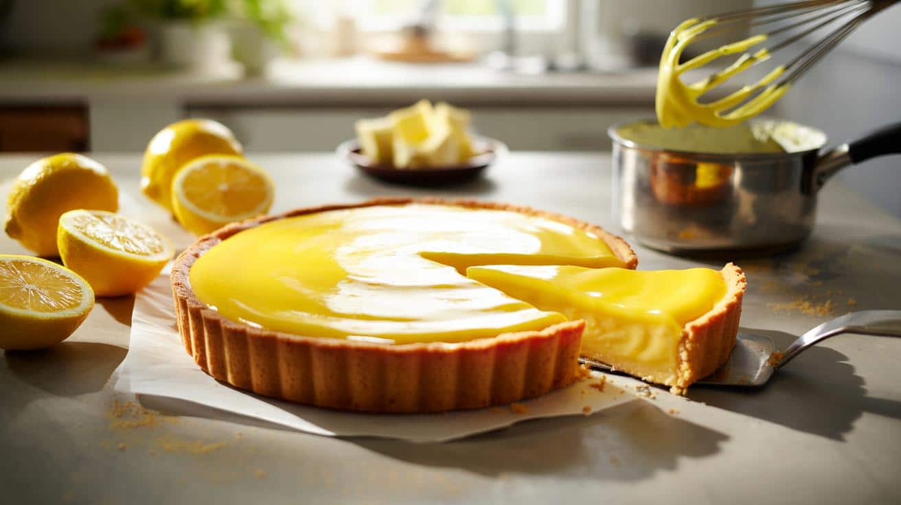 Tarta cytrynowa w 3 minuty: krem jak z cukierni bez kąpieli wodnej