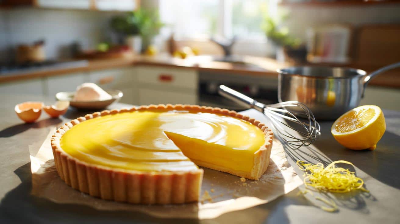 Tarta cytrynowa w 3 minuty: sprytny trik bez kąpieli wodnej