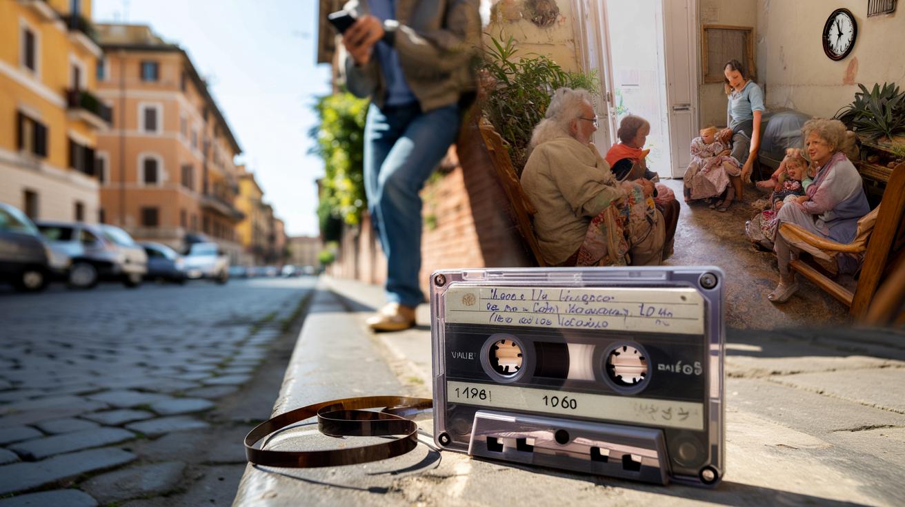 Taśma z 1968 roku znaleziona w Rzymie. Internet szuka wnuków z nagrania