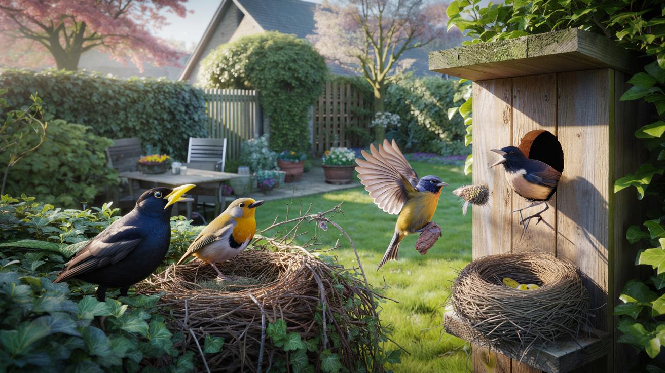 Te 4 ptaki już zakładają gniazda w ogrodzie. Sprawdź, czy masz je u siebie