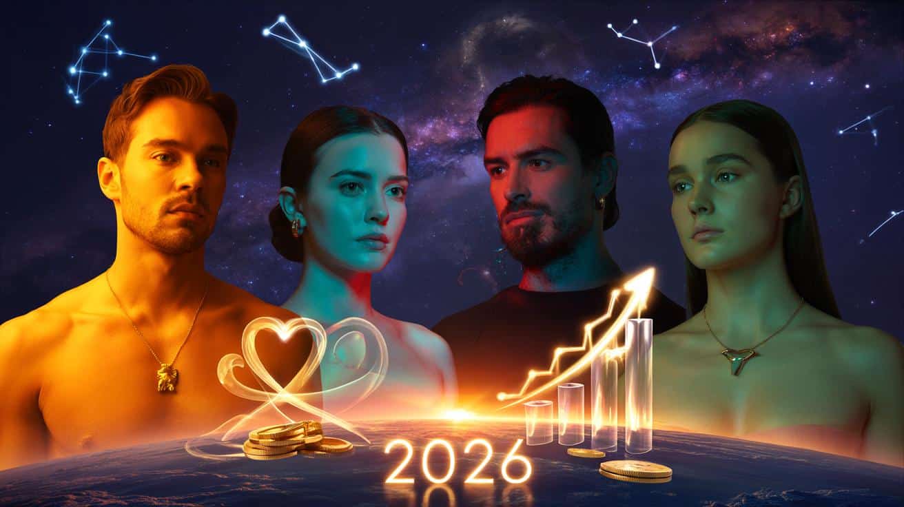 Te 4 znaki zodiaku przyciągną miłość i pieniądze do końca 2026