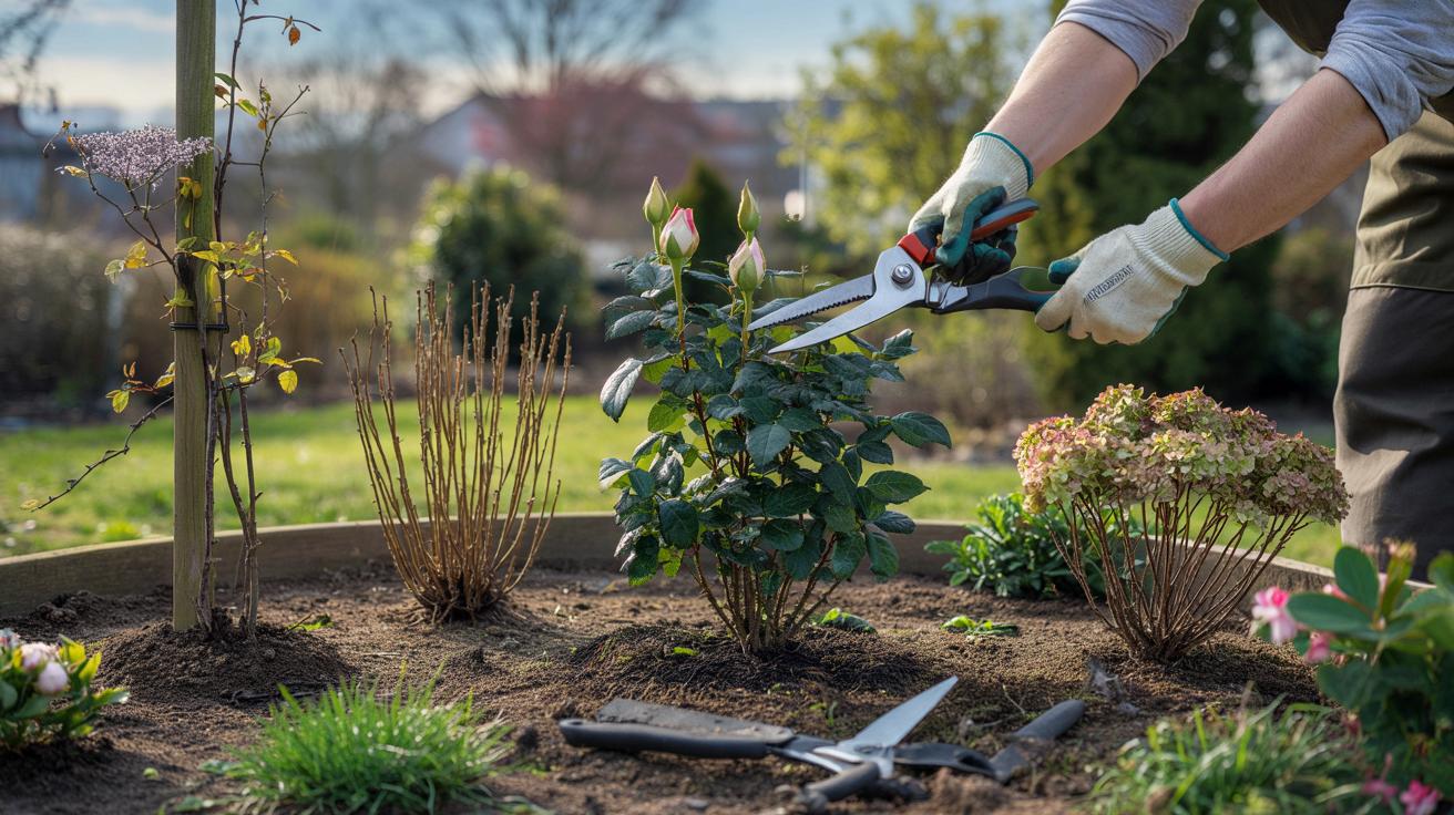 Te 5 roślin przytnij w marcu, inaczej wiosenny ogród mocno ucierpi