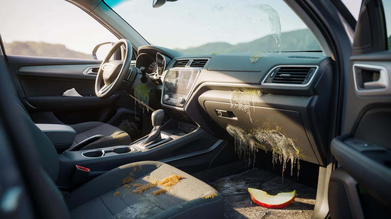 Te 6 miejsc w aucie najszybciej zbierają najwięcej bakterii i pleśni