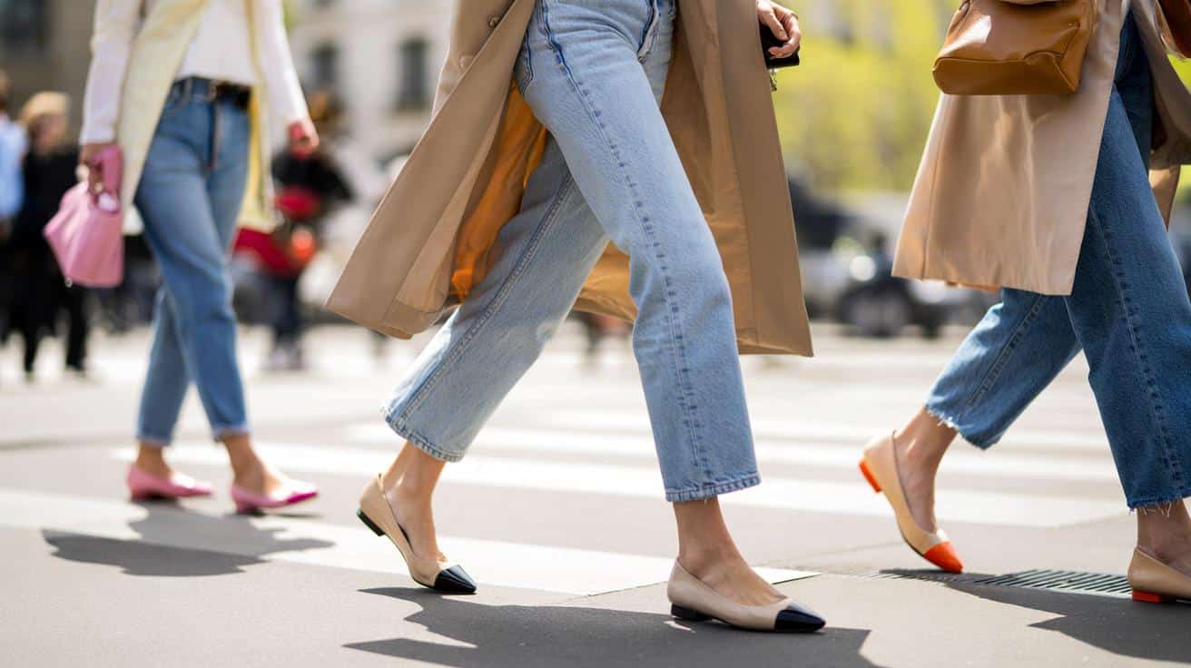 Te eleganckie baleriny odmienią każdy jeans tej wiosny