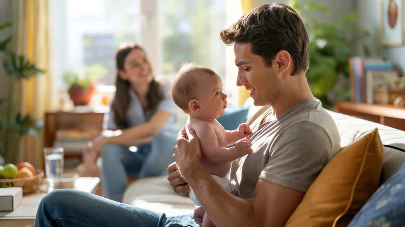 Te gesty taty w pierwszym roku życia dziecka wzmacniają jego zdrowie na lata