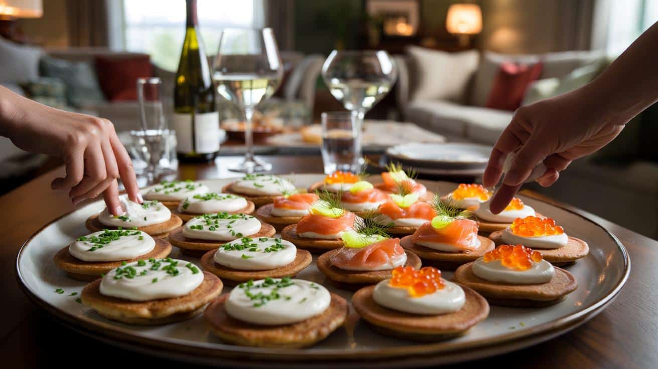 Te gryczane mini placuszki znikają z talerza w kilka minut