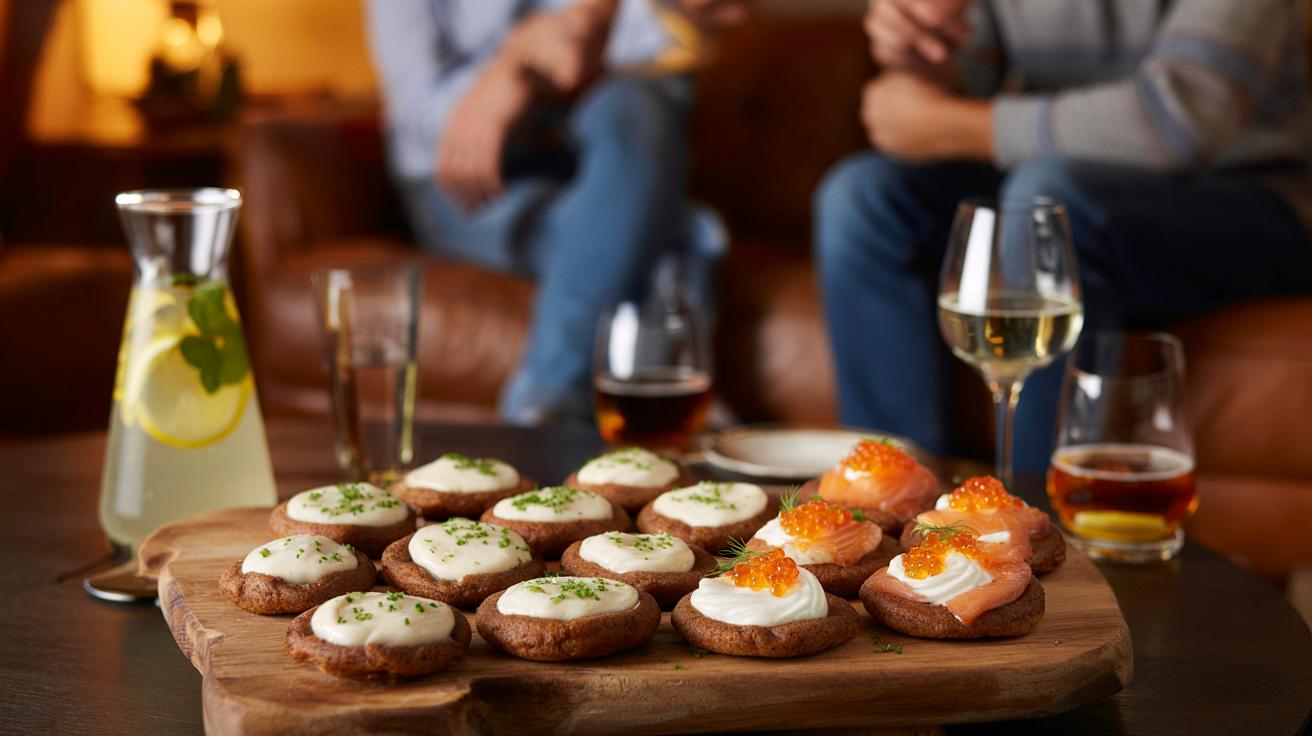 Te gryczane placuszki znikają z talerza w minutę. Idealne na wieczorne spotkania