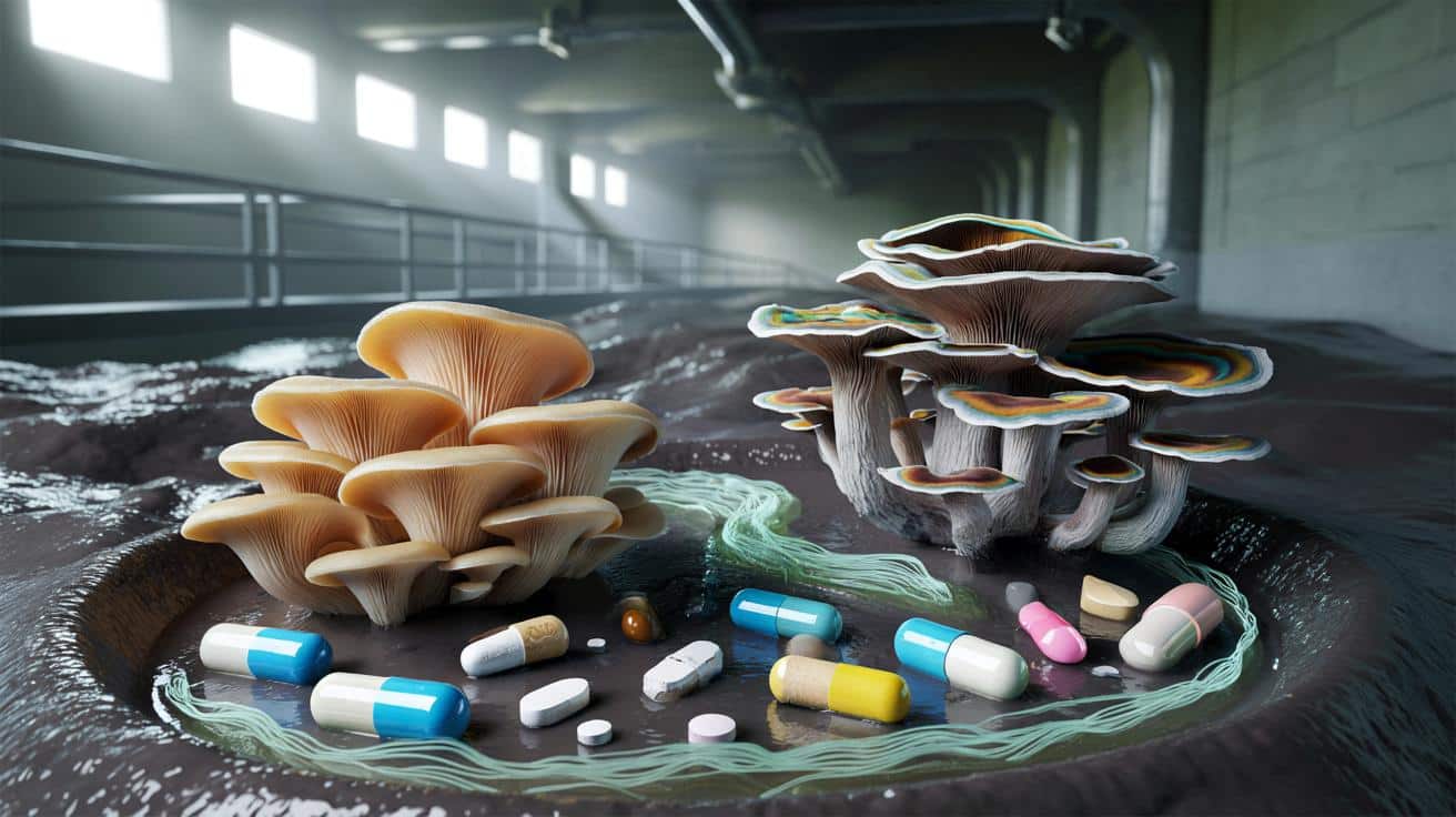 Te grzyby jedzą antydepresanty z ścieków. Naukowcy widzą w nich szansę