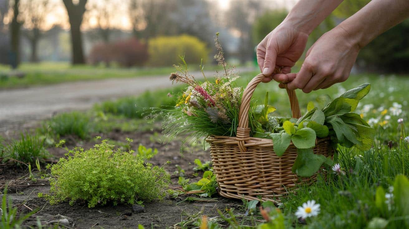 Te jadalne dzikie zioła zbierzesz już w marcu w ogrodzie i parku