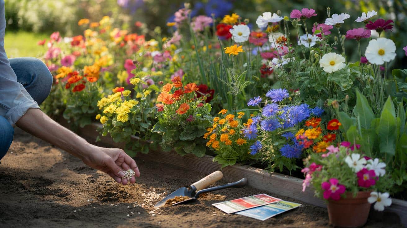 Te kwiaty posiej w marcu, a rabata wybuchnie kolorem już pod koniec wiosny