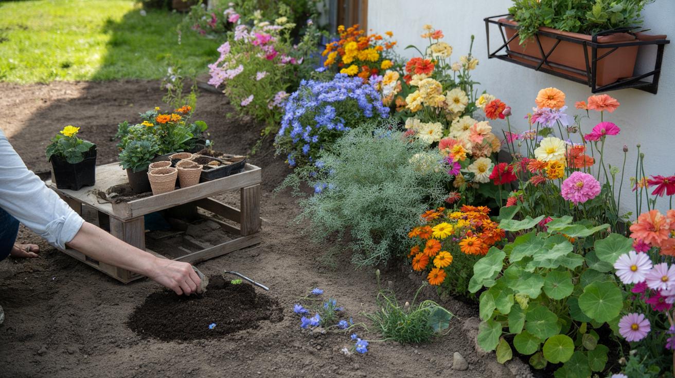 Te kwiaty wysiej w marcu, a ogród wybuchnie kolorem już w maju