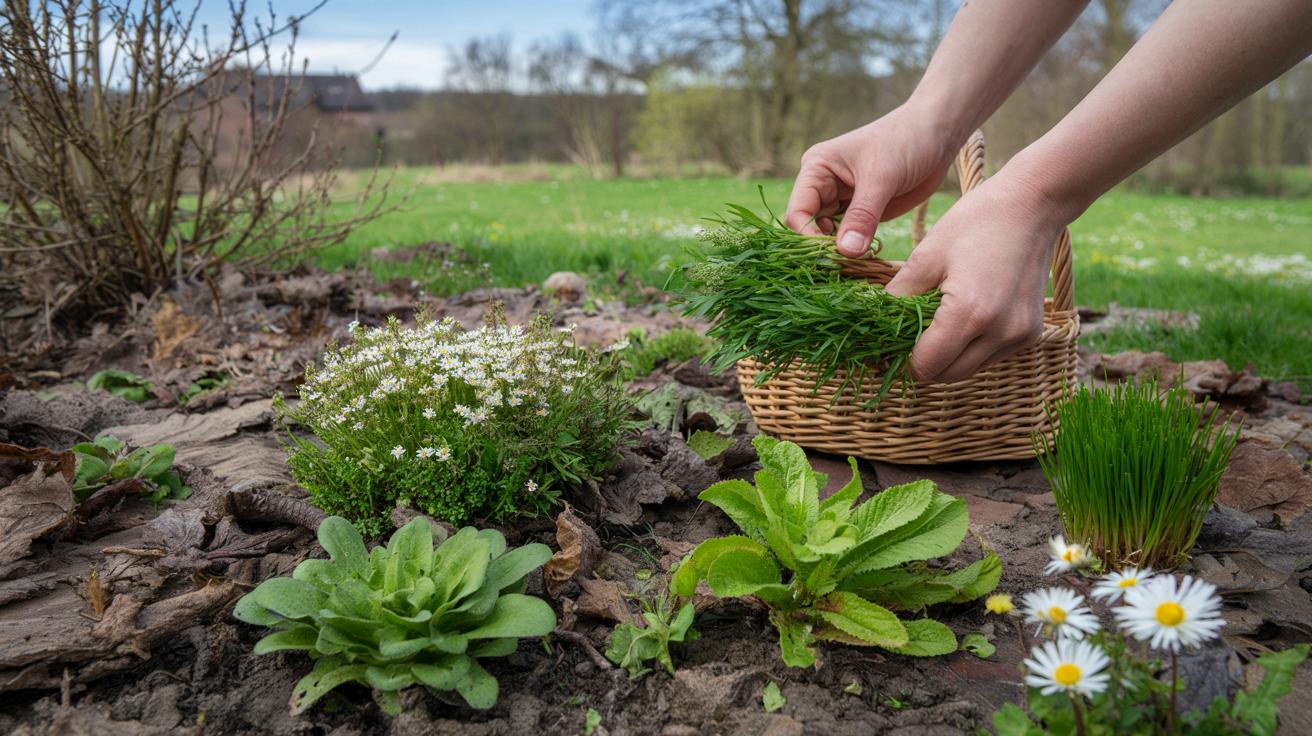Te marcowe zioła możesz już zrywać w ogrodzie i w naturze