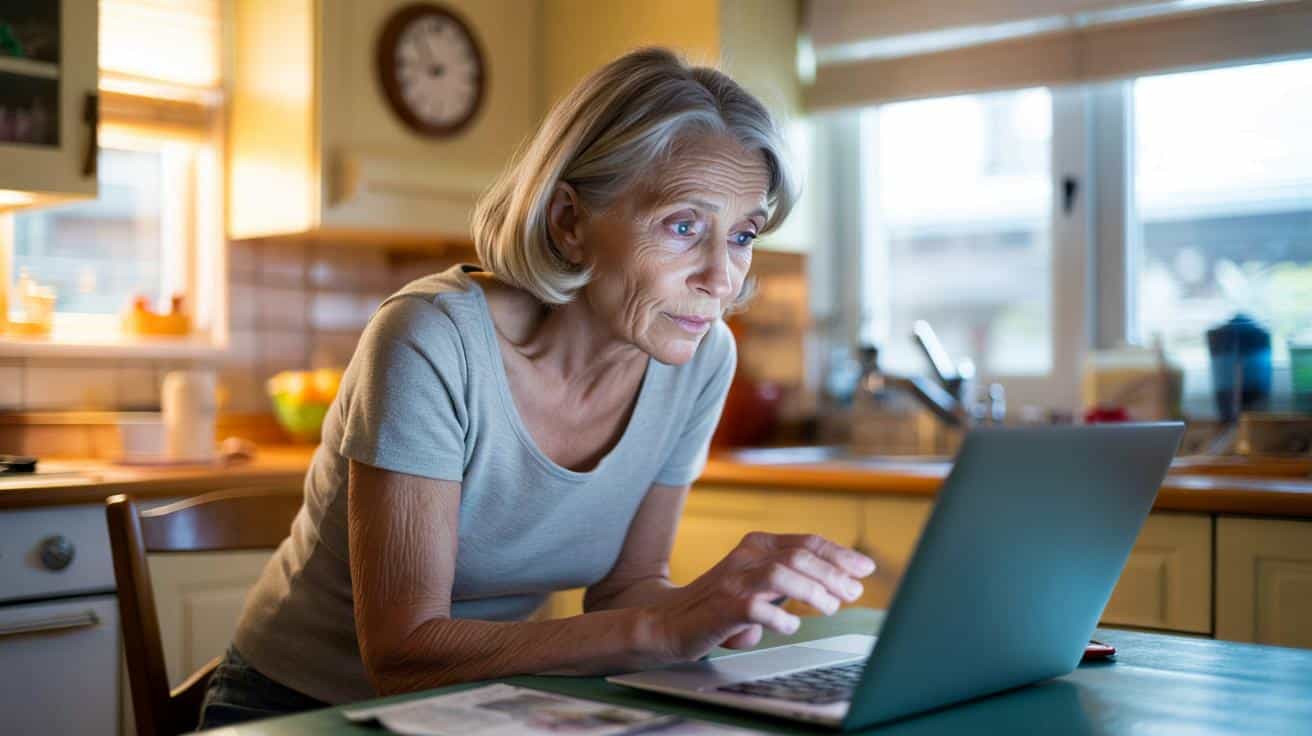 Te nawyki przy komputerze po 60. roku życia niszczą Twój wzrok i kręgosłup jednocześnie