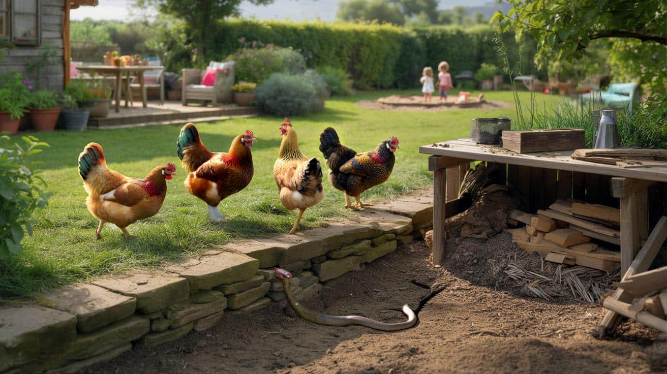 Te rasy kur skutecznie zniechęcają żmije do wchodzenia do ogrodu