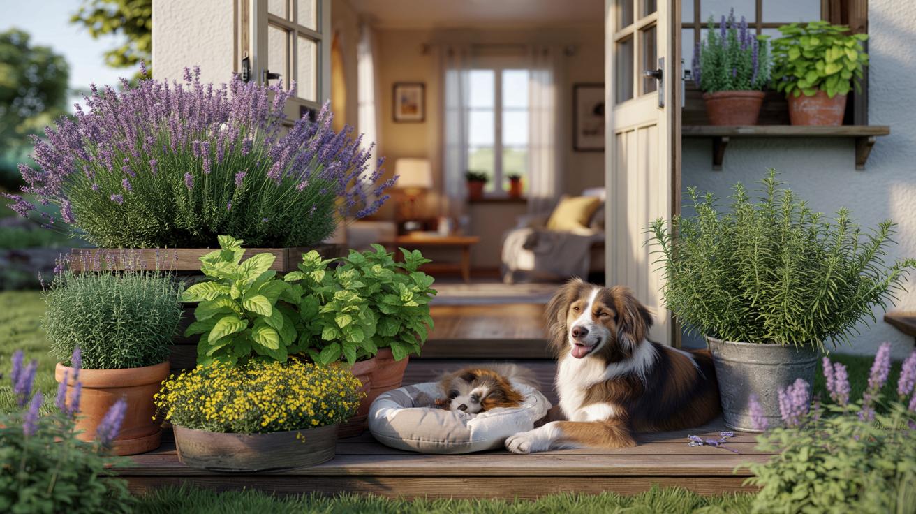 Te rośliny odstraszają pchły z ogrodu i domu