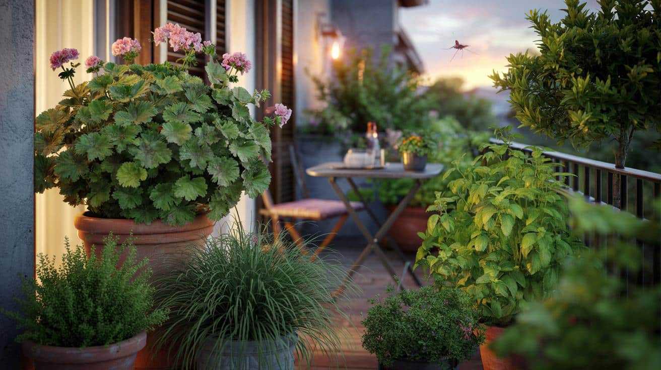 Te rośliny pięknie pachną i skutecznie zniechęcają komary na balkonie