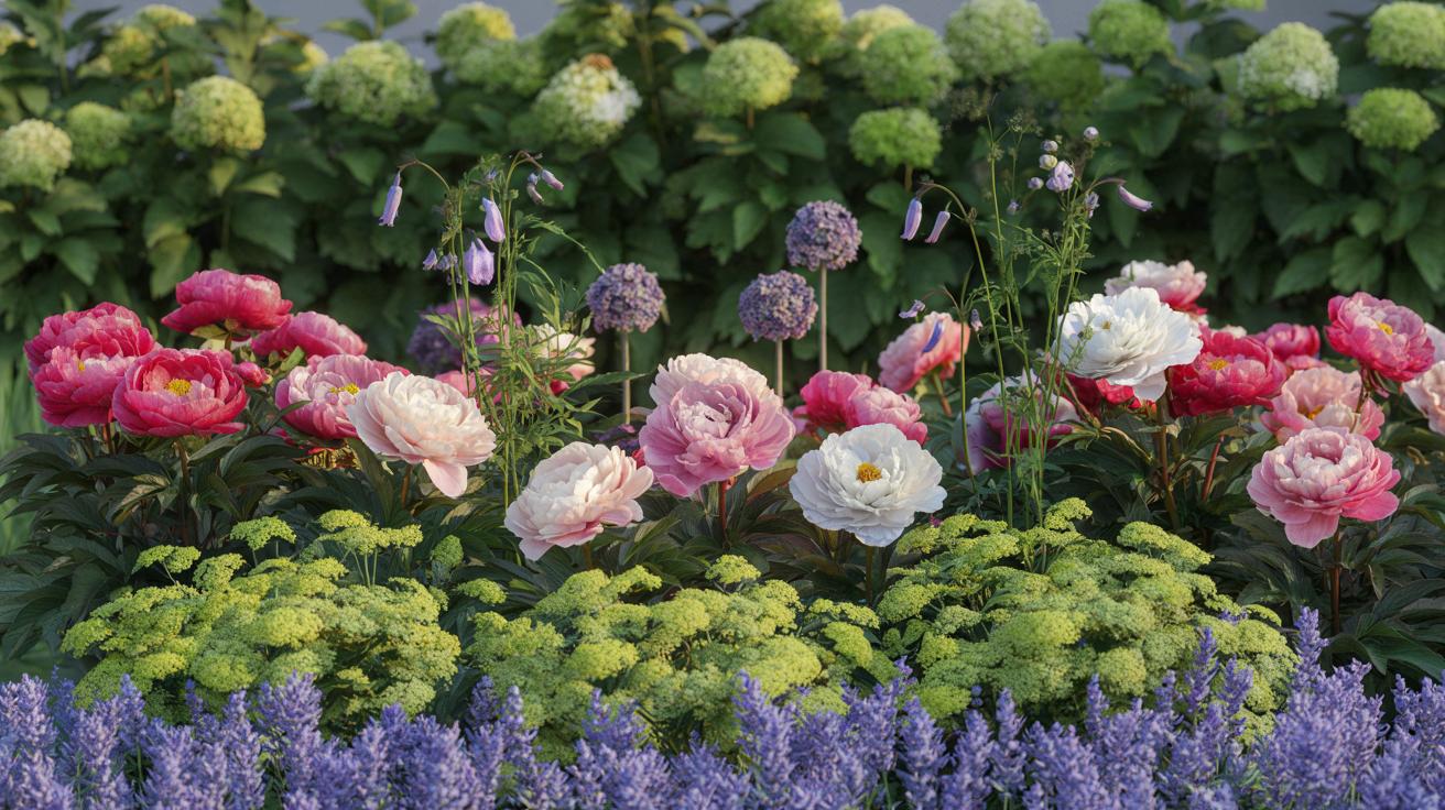 Te rośliny posadź obok piwonii, a kwitnienie dosłownie eksploduje kolorem