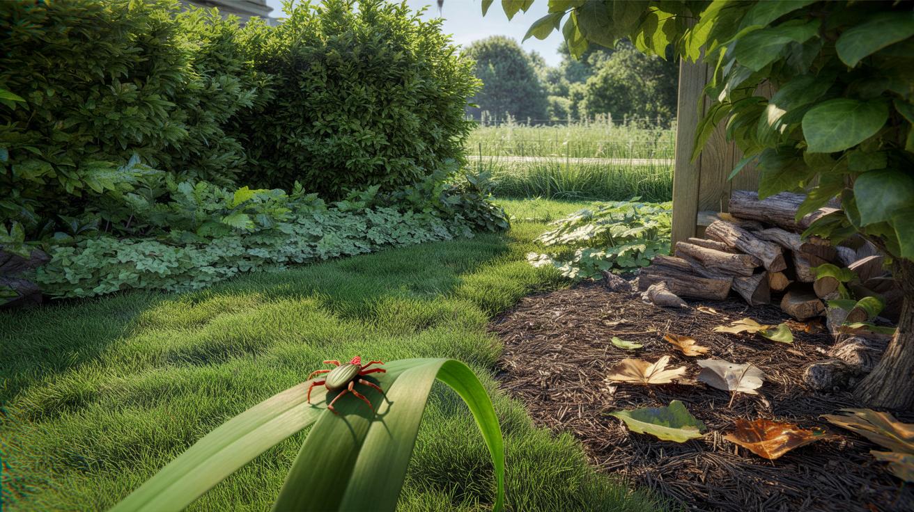 Te rośliny w twoim ogrodzie przyciągają kleszcze. Sprawdź, gdzie się kryją