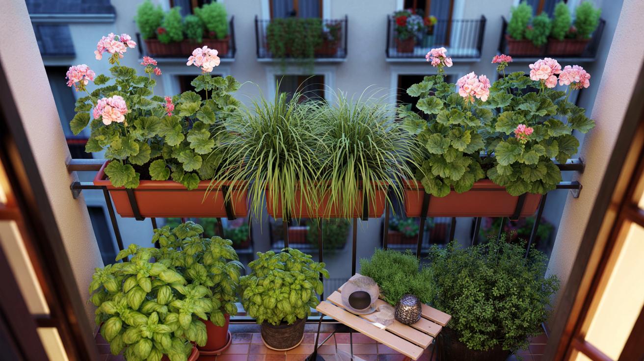 Te rośliny z balkonu zniechęcą komary i pięknie go odmienią
