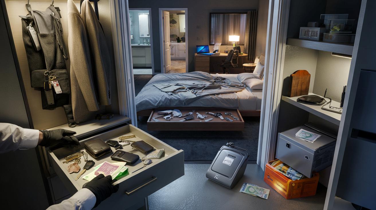 Te „tajne skrytki”, które złodzieje sprawdzają jako pierwsze w domu