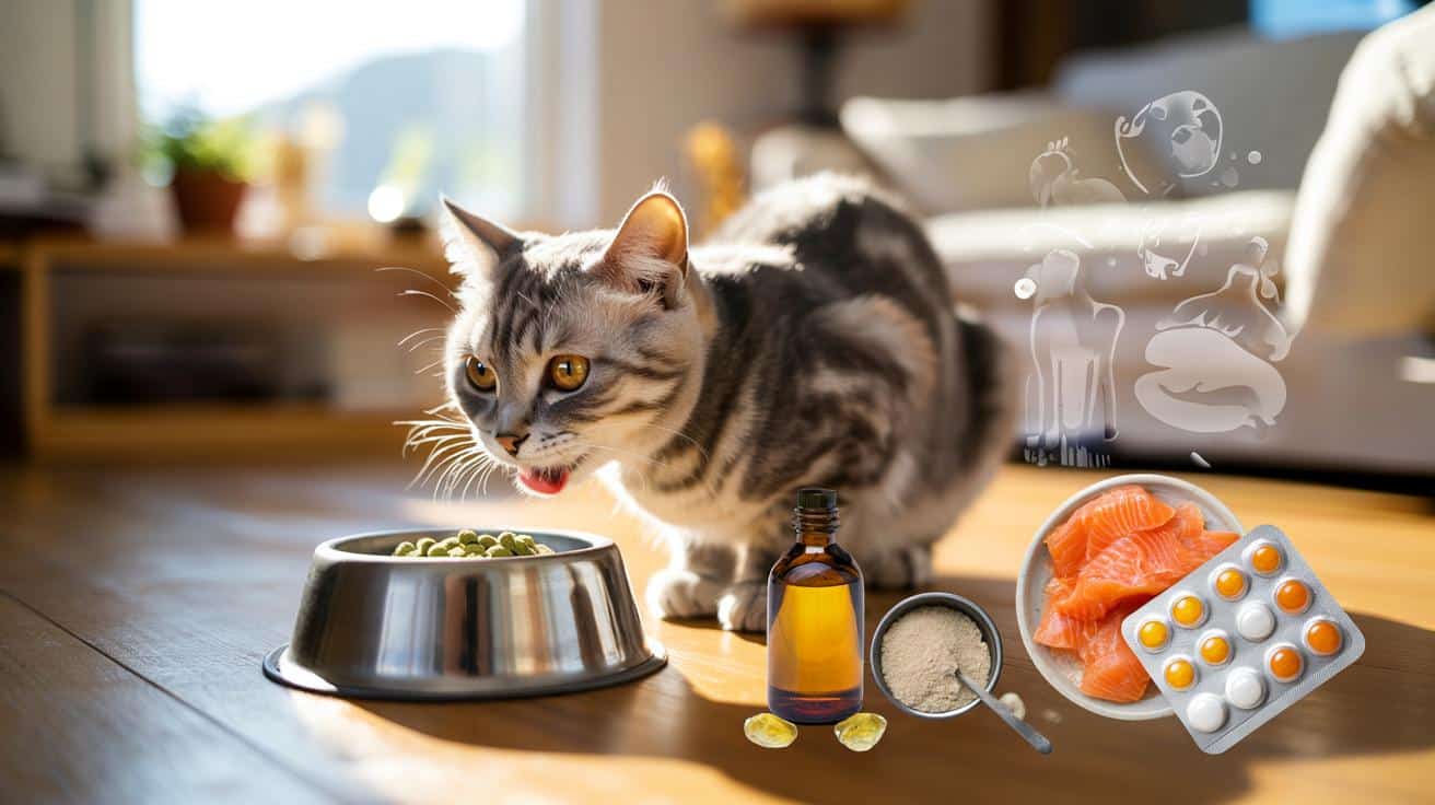 Te trzy dodatki do karmy wzmacniają serce, jelita i oczy kota