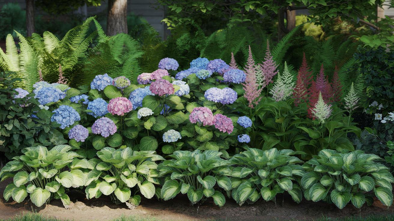 Te trzy rośliny sprawią, że hortensje zakwitną gęściej i chorują rzadziej