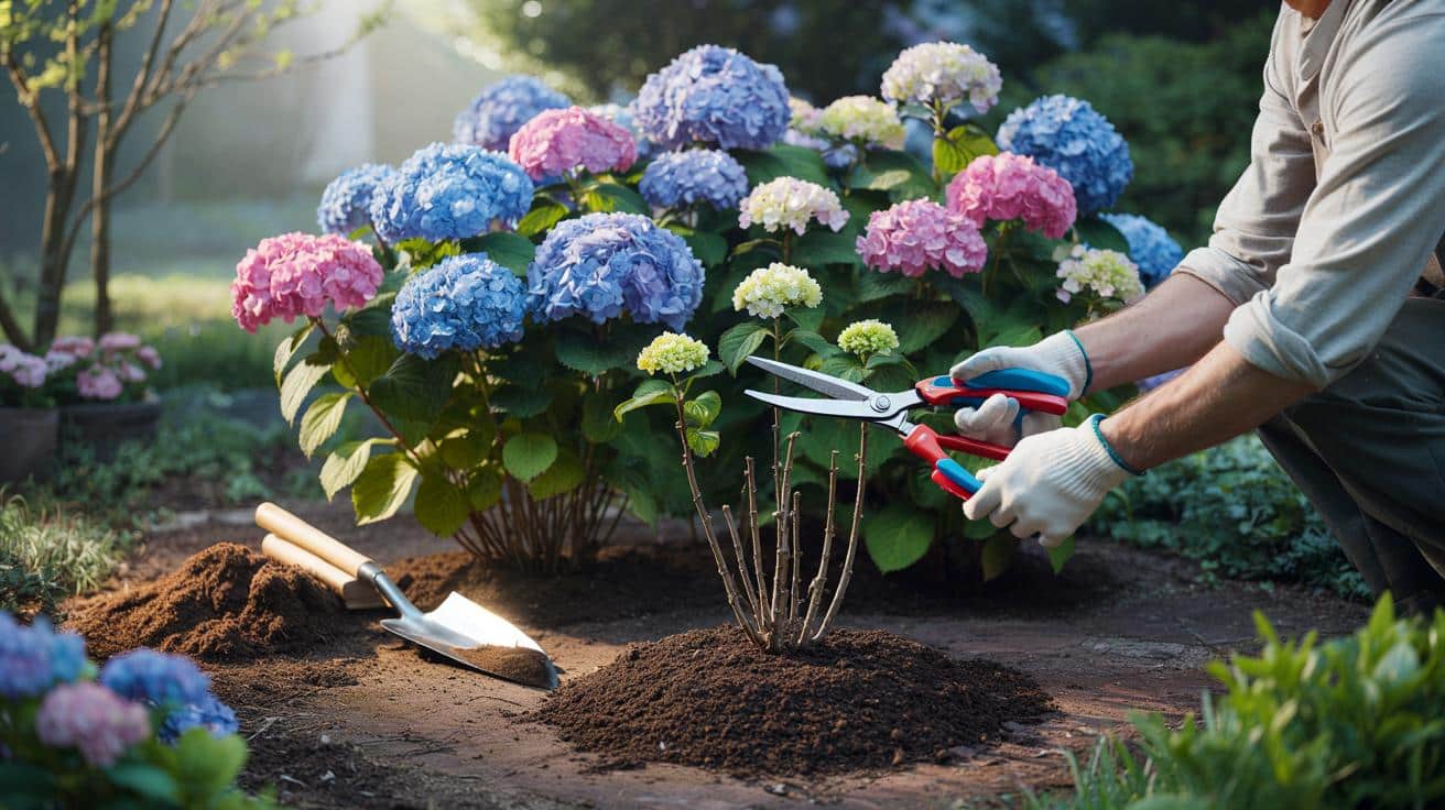 Te trzy wiosenne triki sprawią, że hortensje zakwitną co roku jak szalone