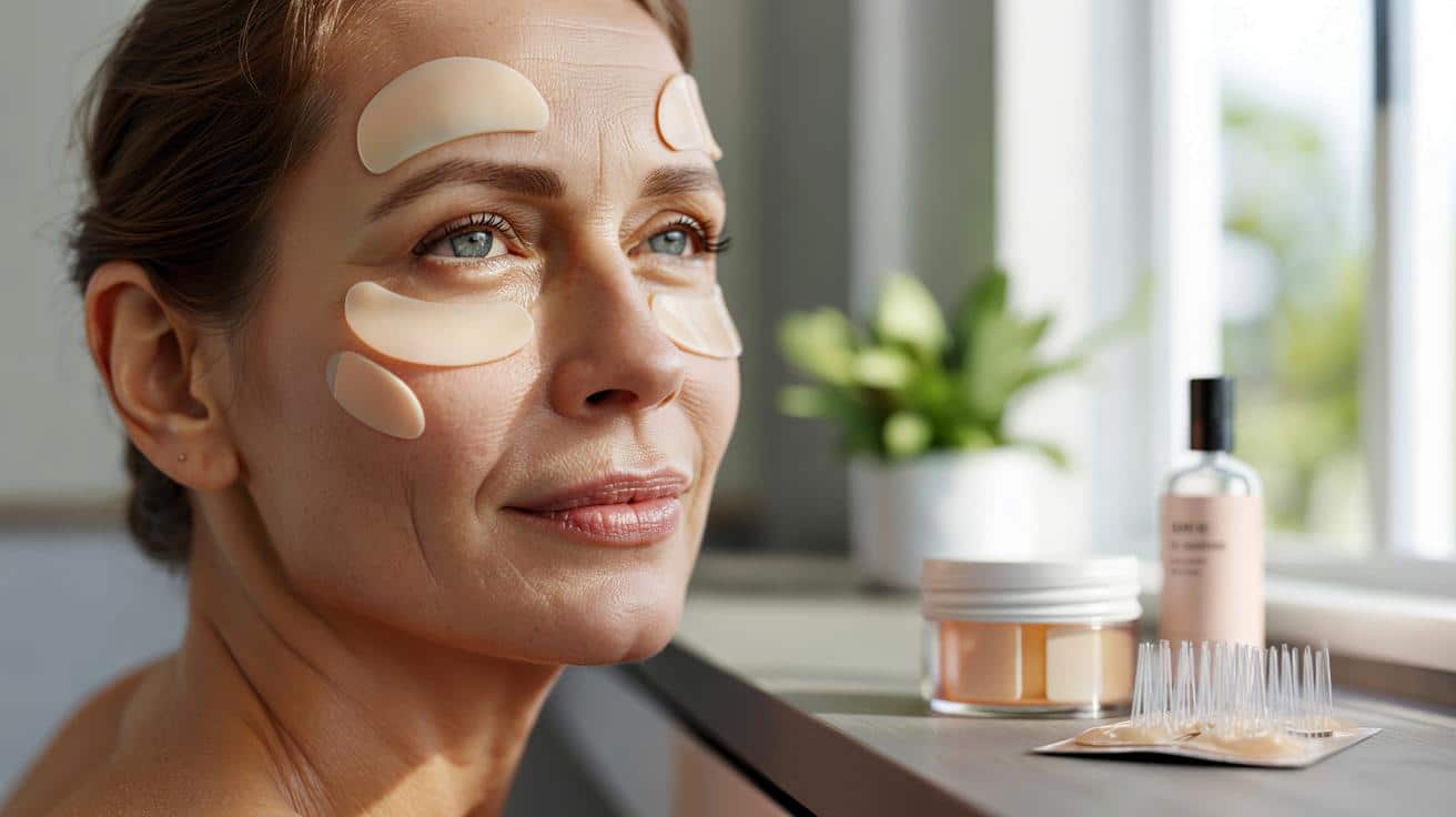 Te wygładzające płatki na zmarszczki napinają skórę w kilka minut