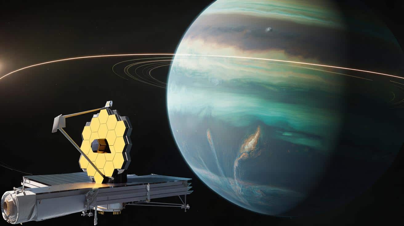 Teleskop James-Webb ujawnia zaskakujący element w atmosferze Urana