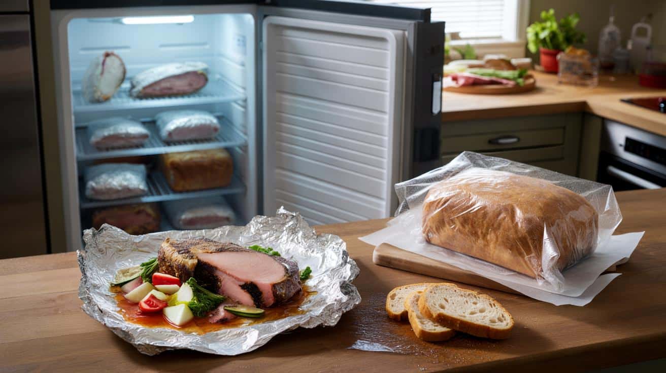 Ten błąd przy mrożeniu z folią aluminiową zrujnuje obiad po rozmrożeniu